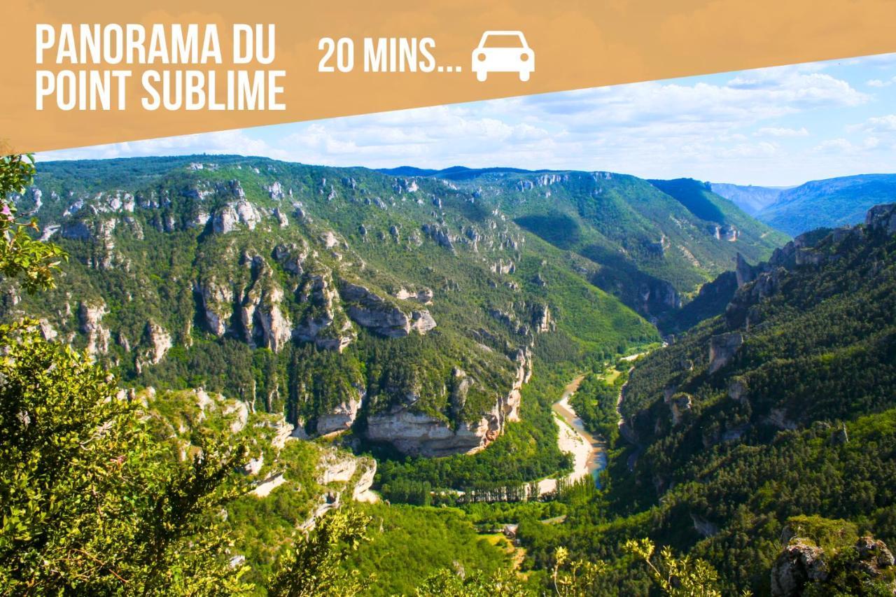 Le Point Sublime - Netflix/Wifi Fibre/Terrasse Apartman Banassac Kültér fotó